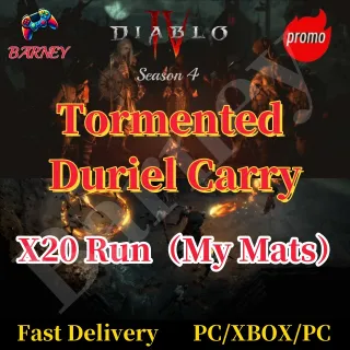 Tormented Duriel Carry