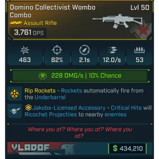 Borderlands 4✅Domino Collectivist Wombo Combo Jakobs Rifle✅PC/PS4/PS5/XBOX