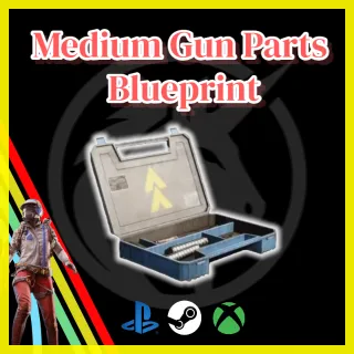 Medium Gun Parts Blueprint