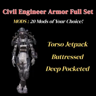 Civil Engineer Armor + 20 Mods