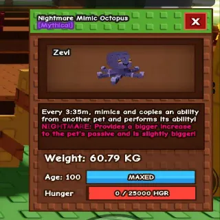 Huge Nightmare Mimic