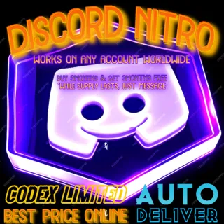 Discord Nitro 1 Month AUTO DELIVERY