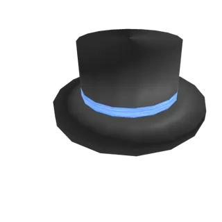 Blue Banded Top Hat
