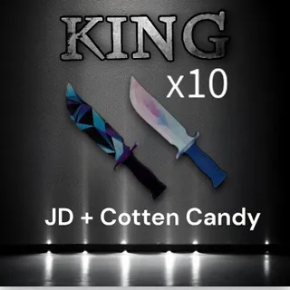  x10 JD + Cotten Candy MM2