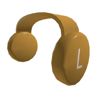Gold Clockwork Headphones