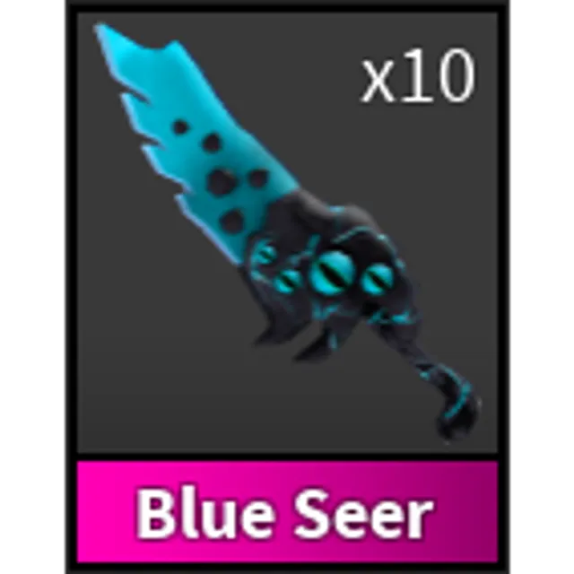 10x blue seer MM2 - Murder Mystery 2 Game Items - Gameflip
