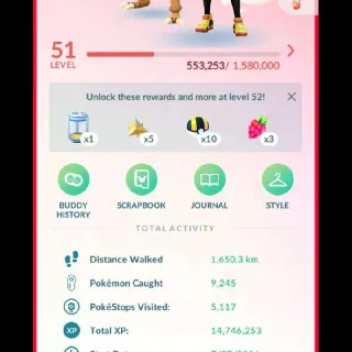 39 GUARANTEED LUCKIES | LVL 51 VETERAN (2016) | SHINY GIRATINA | 100% IV DRAGONITE | 2x SHADOW MEWTWO | 3x ELITE TMs