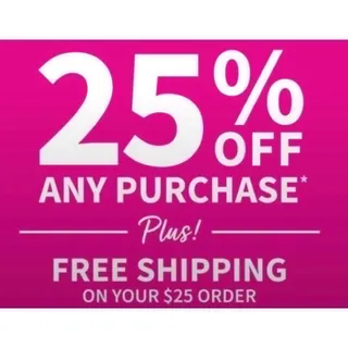 Bath & Body Works 25%+free shipping SAS coupon X1