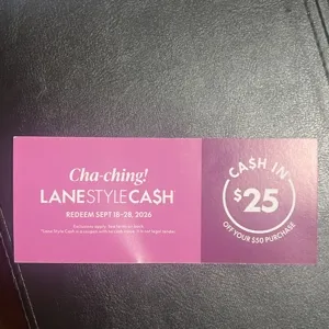 Lane Bryant Cash