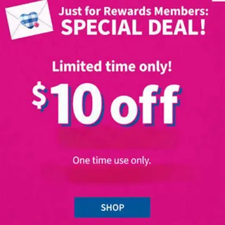 Bath & Body Works $10off ANY PURCHASE coupon X1