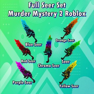 How much are all the colored seers worth altogether? : r/MurderMystery2