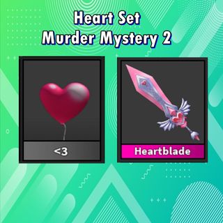 Roblox Murder Mystery 2 MM2 Heart Blade read Description 