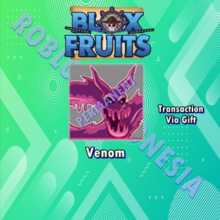 Venom Blox Fruits Roblox READ DESCRIPTION 