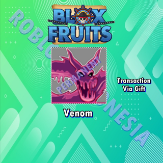 Vendo, Venom No Blox Fruit - Roblox - DFG