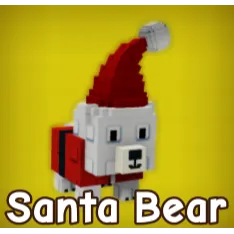 2x Santa Bear