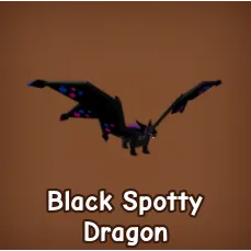 Black Spotty Dragon