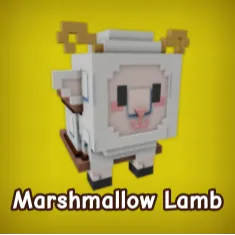 2x Marshmallow Lamb