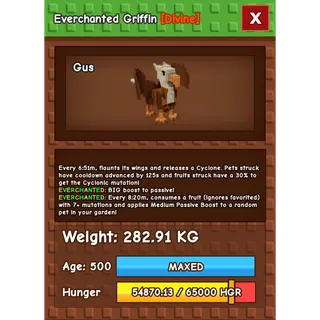 Everchanted Griffin Age 500 Weight 280KG ++