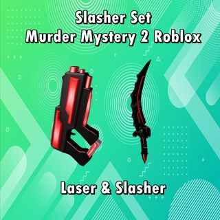 Roblox MM2 - Slasher Set (Slasher + Laser), 電子遊戲, 遊戲機配件, 遊戲週邊商品- Carousell