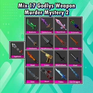 Bundle  Mix 17 Godlys MM2 - Game Items - Gameflip