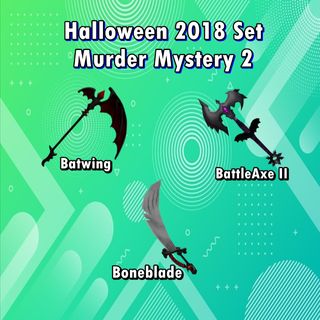 Bundle  Halloween 2018 Set MM2 - Game Items - Gameflip