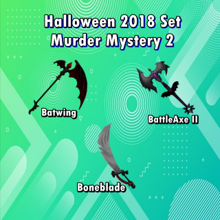 Bundle  Halloween 2018 Set MM2 - Game Items - Gameflip