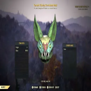 Fasnacht Glowing Scorchbeast Mask