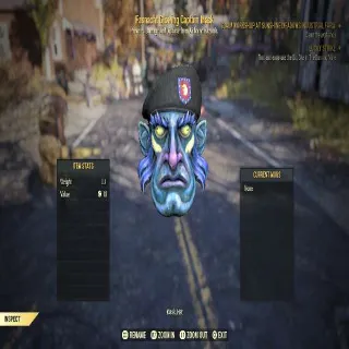 Fasnacht Glowing Captain Mask