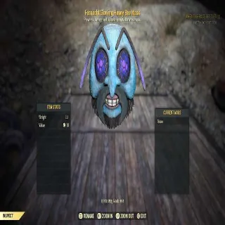 Fasnacht Glowing Honey Bee Mask