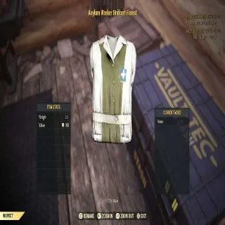 Asylum Worker Uniform Forest