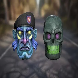 Glowing Captain and Glowing Bone Head Bundle