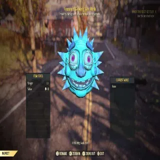 Fasnacht Glowing Sun Mask