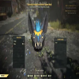 Fasnacht Glowing Scorchbeast Queen Mask