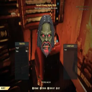 Fasnacht Glowing Bigfoot Mask