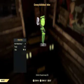 Glowing Bobblehead: Melee