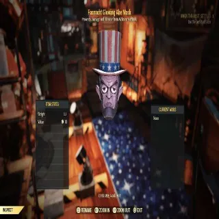 Fasnacht Glowing Abe Mask