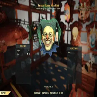 Fasnacht Glowing Jester Mask