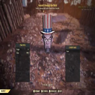 Fasnacht Glowing Abe Mask