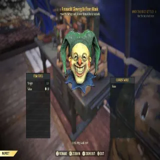 Fasnacht Glowing Buffoon Mask