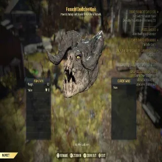 Fasnacht Deathclaw Mask