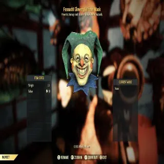 Fasnacht Glowing Buffoon Mask