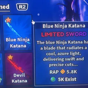 blade ball blue katana