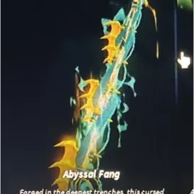 abyssal fang-fisch