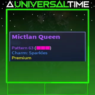 🪙UNUSUAL MICTLAN QUEEN 🪙 PAT 63 CHARM SPARKLES| AUT