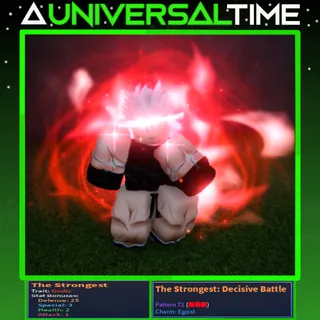 GODLY THE STRONGEST 🛡️25🩷2🗡️1🪄3 AND P71 EGOIST UNUSUAL|AUT