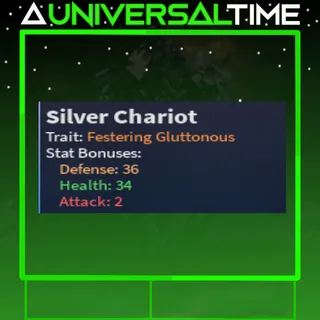 FESTERING GLUTTONOUS SILVER CHARIOT 🛡️36 🩷34 🗡️2|AUT