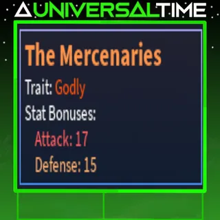 GODLY THE MERCENARIES 🗡️17🛡️15|AUT