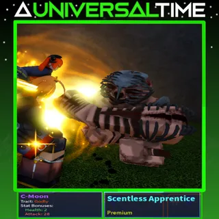 GODLY C-MOON 🩷2🗡️28 AND SCENTLESS APPRENTICE UNOBTAINABLE|A UNIVERSAL TIME