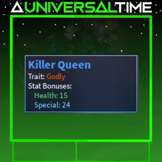 GODLY KILLER QUEEN 🩷15🪄24|AUT