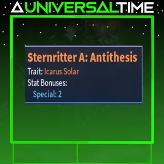 ICARUS SOLAR STERNRITTER A: ANTITHESIS 🪄2|AUT